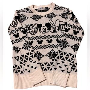 DISNEY Christmas sweater mickey mouse youth S unisex